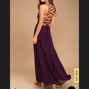 Lulus Strappy to Be Here Maxi Dress XS BNWT
